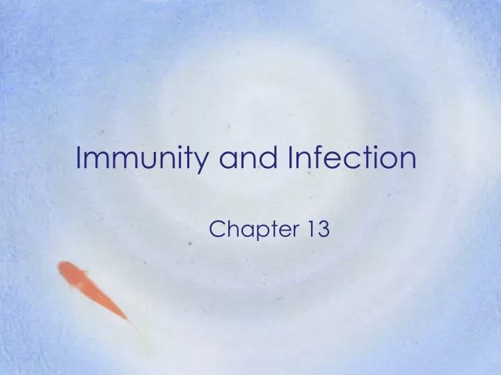 immunity and infection