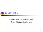 CHAPTER 7 - slide 1