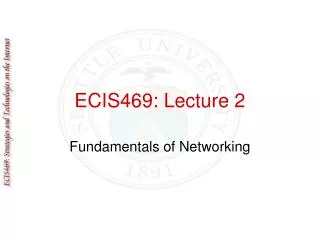 ECIS469: Lecture 2