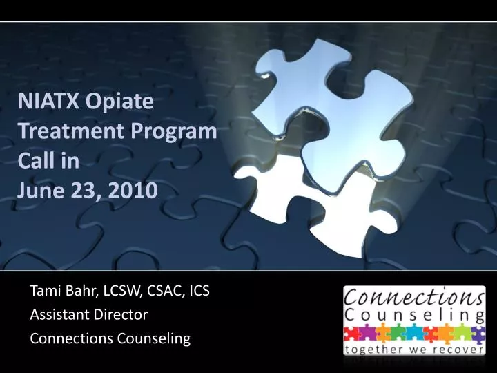 niatx opiate treatment program call in june 23 2010