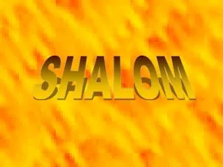 SHALOM