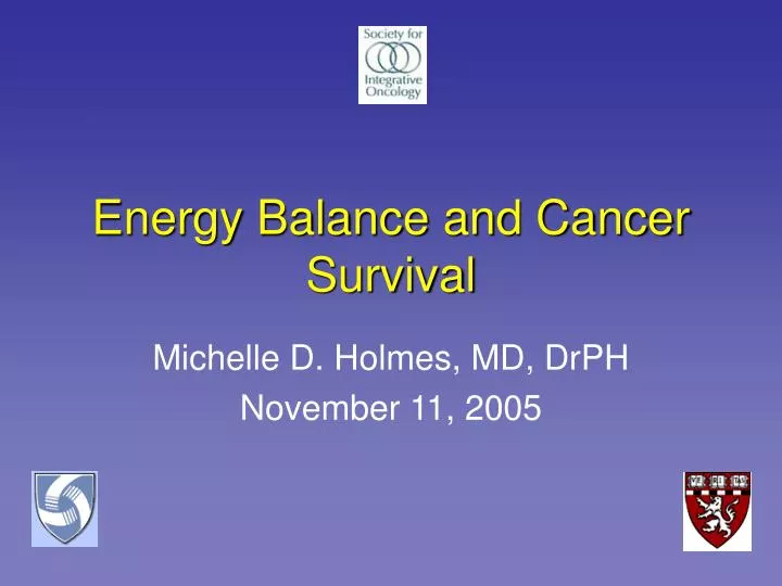 energy balance and cancer survival