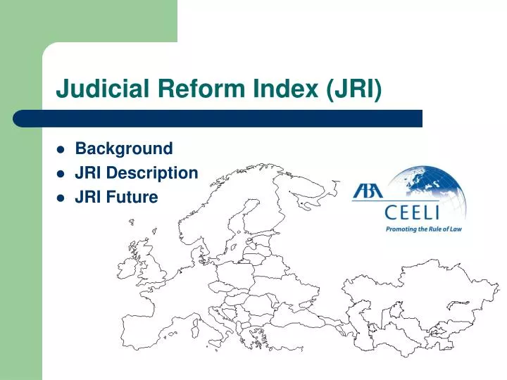 judicial reform index jri