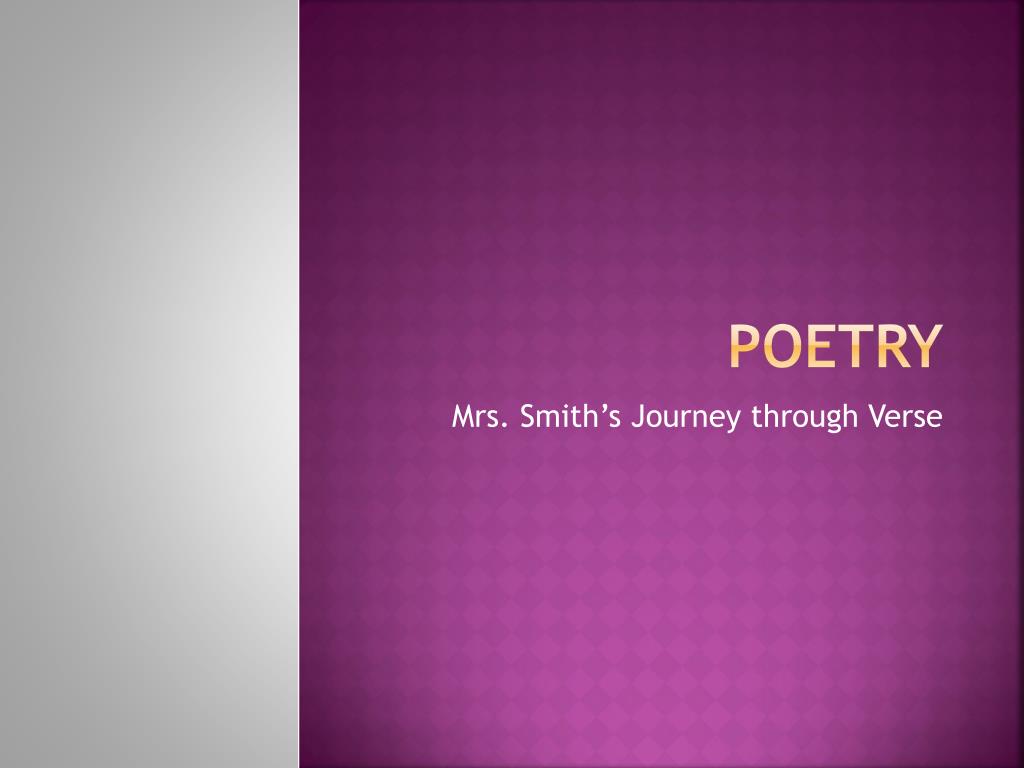 PPT - Poetry PowerPoint Presentation, free download - ID:831697