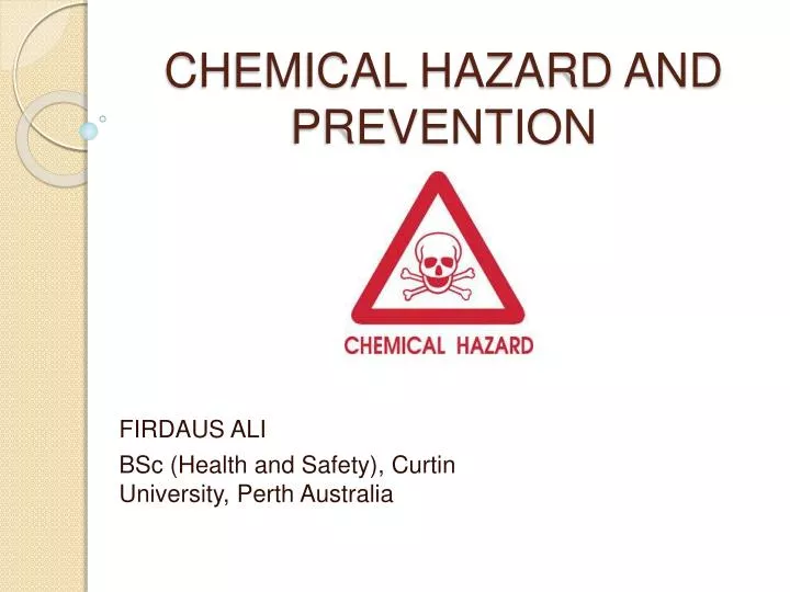 chemical hazard and prevention