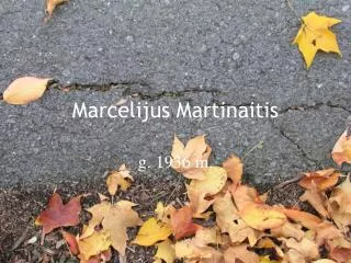 Marcelijus Martinaitis