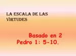 La escala de las virtudes - slide 1