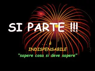 si parte