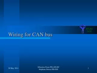 Wiring for CAN bus