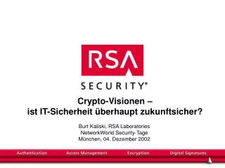 Crypto-Visionen – ist IT-Sicherheit überhaupt zukunftsicher?