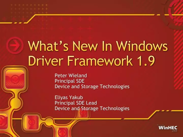 what s new in windows driver framework 1 9