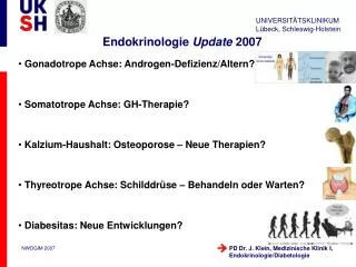Endokrinologie Update 2007