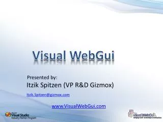 Visual WebGui