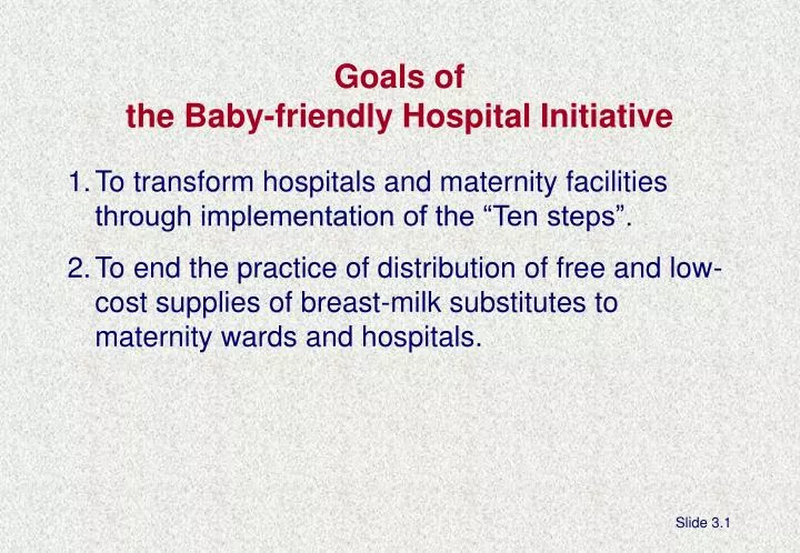 Baby-Friendly USA - Designation Process