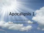 Apocalipsis 1 - slide 1