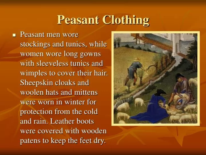 peasant clothing