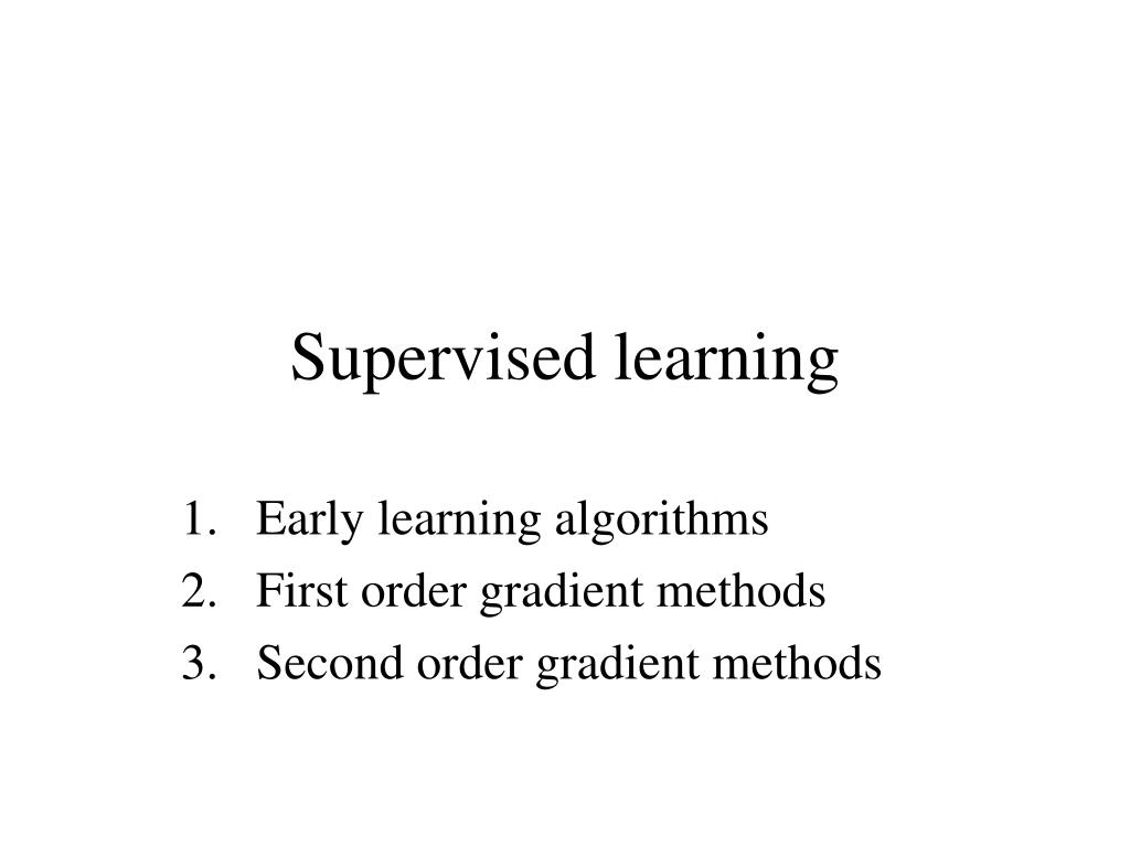 PPT - Supervised learning PowerPoint Presentation, free download - ID ...