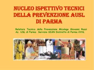 Nucleo Ispettivo Tecnici della Prevenzione AUSL di Parma