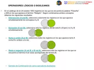 operadores l gicos o booleanos