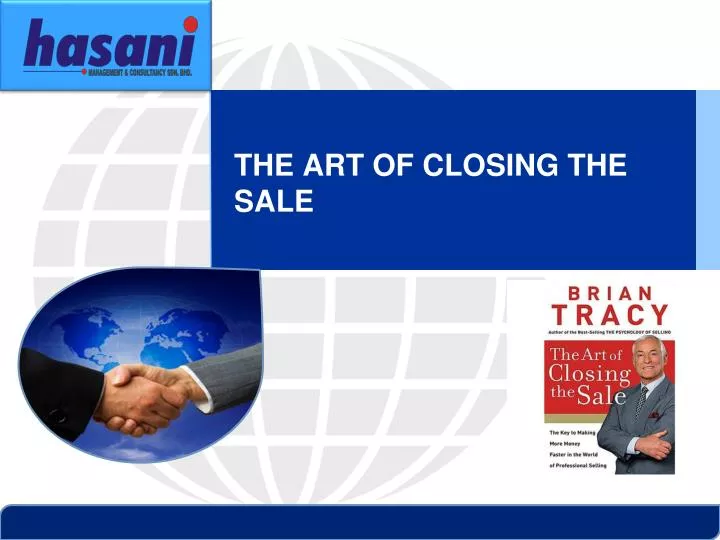 the art of closing the sale