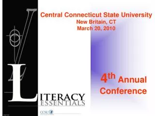 4 th Annual Conference