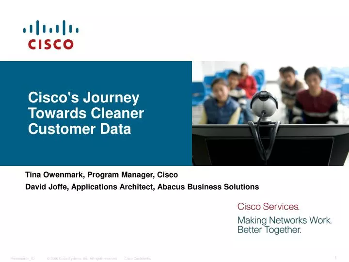 cisco s journey towards cleaner customer data