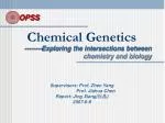 Chemical Genetics - slide 1