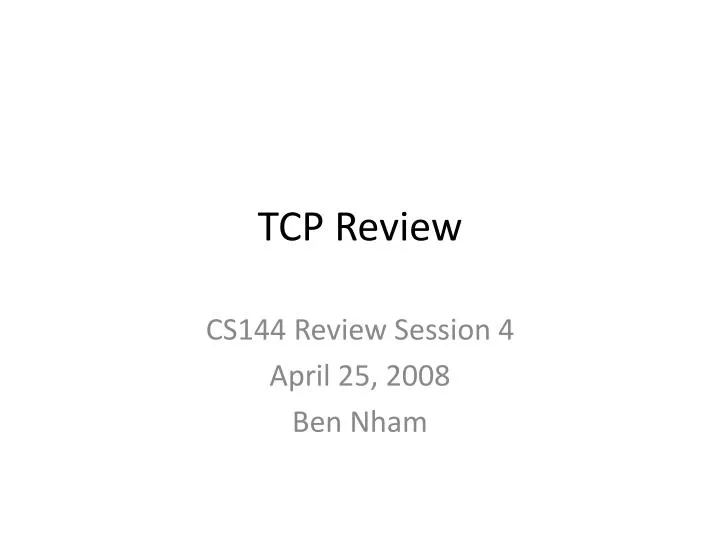 tcp review