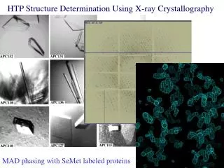 HTP Structure Determination Using X-ray Crystallography