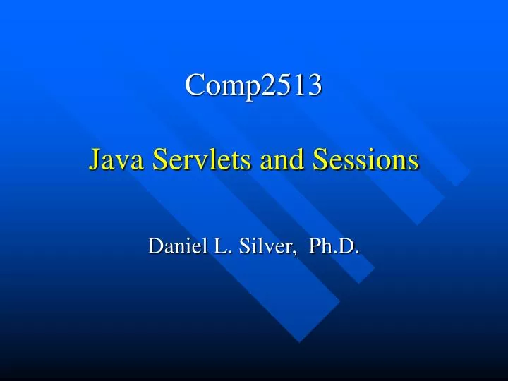 comp2513 java servlets and sessions