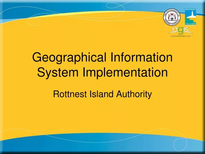 geographical information system implementation