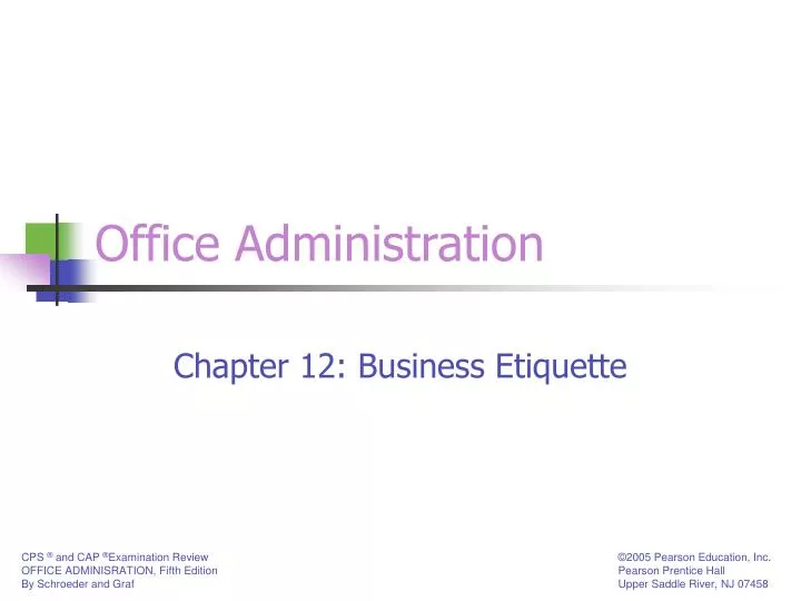 office administration