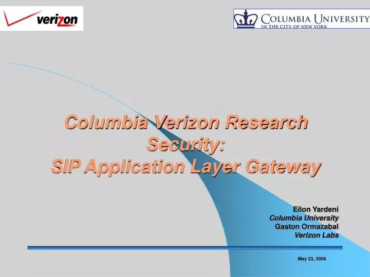 columbia verizon research security sip application layer gateway
