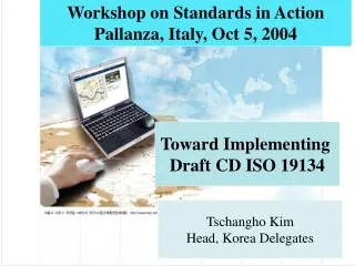 Toward Implementing Draft CD ISO 19134
