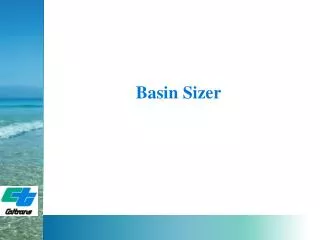 Basin Sizer