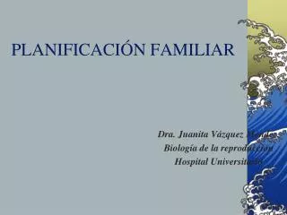planificaci n familiar