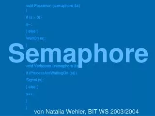 semaphore