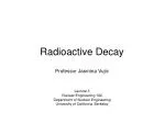 Radioactive Decay - slide 1