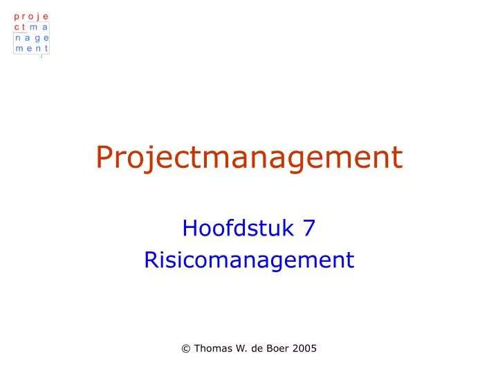projectmanagement
