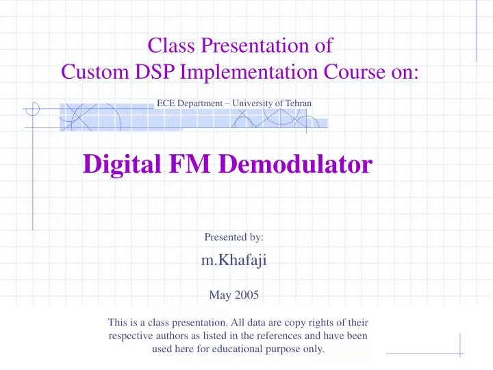 digital fm demodulator