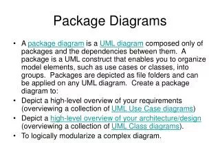 Package Diagrams