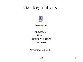 Gas Regulations