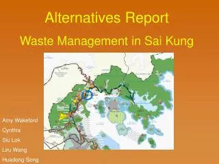 Alternatives Report Waste Management in Sai Kung