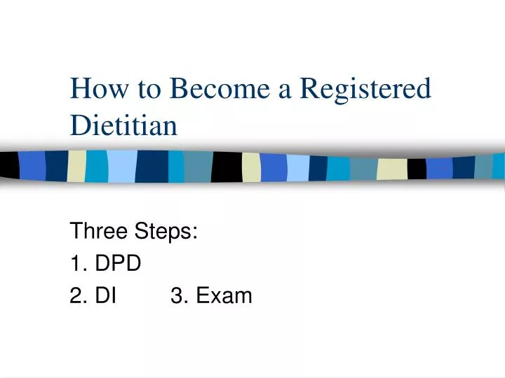 how to become a registered dietitian