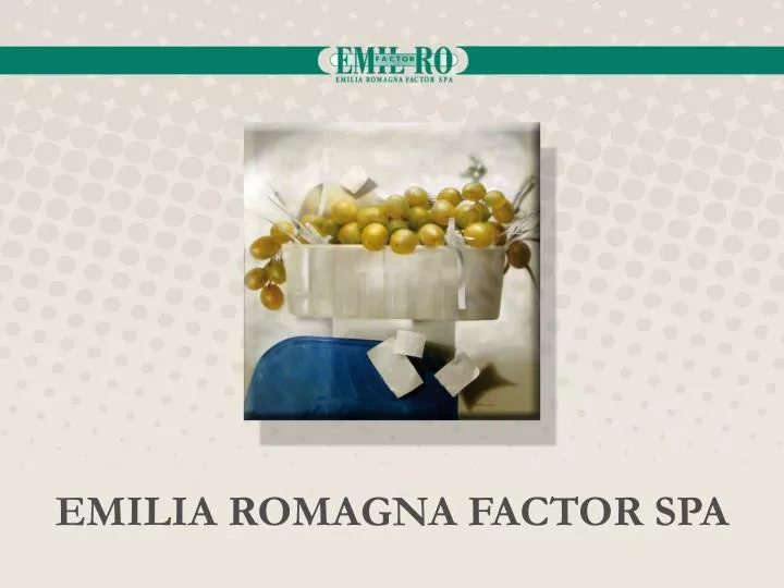 emilia romagna factor spa