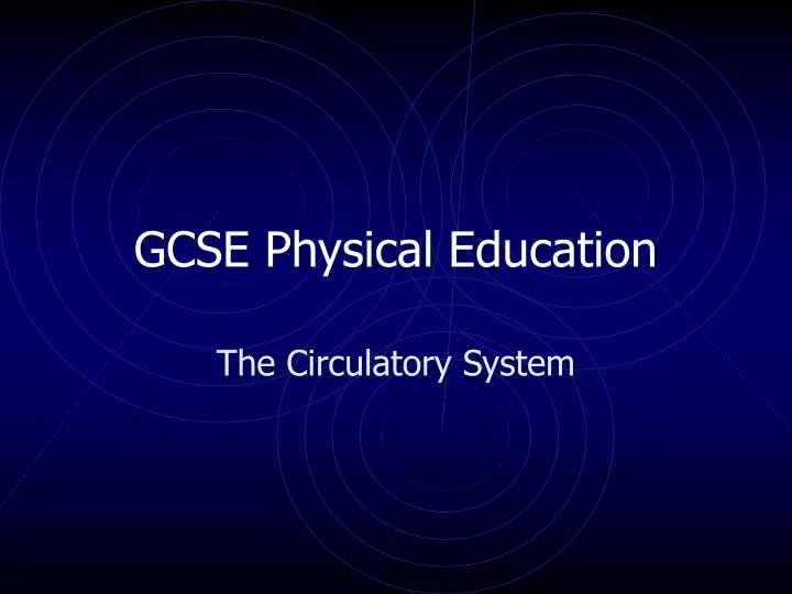 gcse physical education