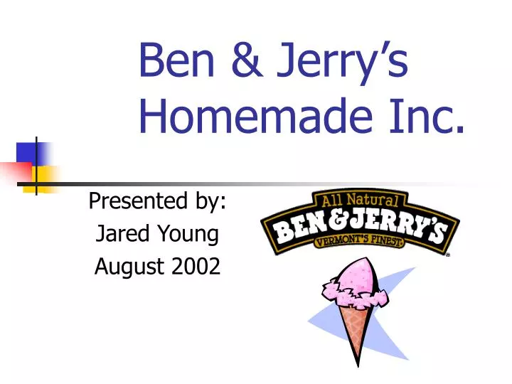 ben jerry s homemade inc