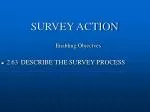 SURVEY ACTION - slide 1