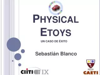 Physical Etoys