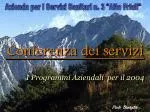 Conferenza dei servizi - slide 1